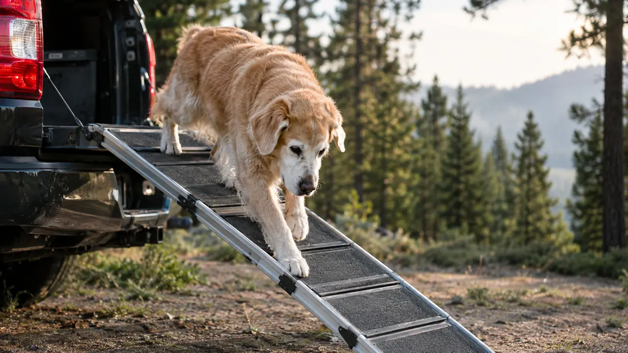 10 Reasons a Dog Ramp Protects a Senior Dog's Joints