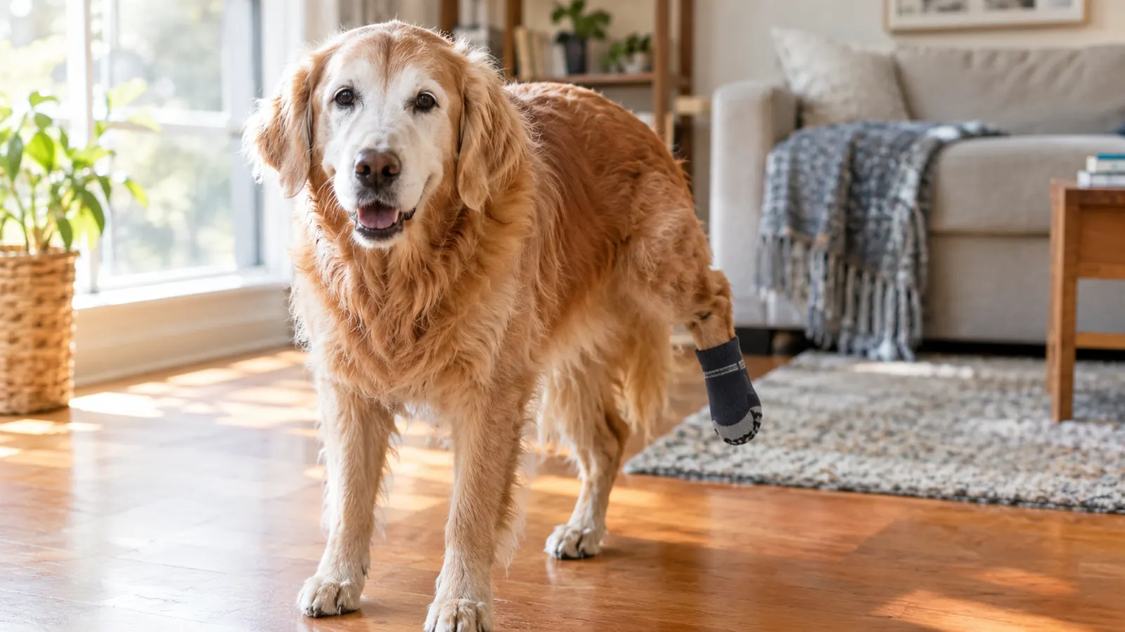 DOK TigerToes Non-Slip Dog Socks Review: Months on Hardwood With a Senior Lab