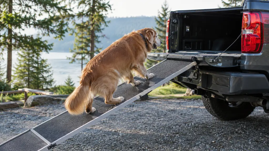 We Stopped Lifting Our Old Lab Into the Truck, and Our Backs Thanked Us